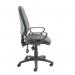 Vantage 100 2 lever PCB operators chair with fixed arms - charcoal V101-00-C