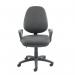 Vantage 100 2 lever PCB operators chair with fixed arms - charcoal V101-00-C