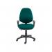 Vantage 100 2 lever PCB operators chair with fixed arms - Forest Green V101-00-FG