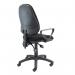 Vantage 100 2 lever PCB operators chair with fixed arms - black V101-00-K