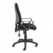 Vantage 100 2 lever PCB operators chair with fixed arms - black V101-00-K