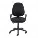 Vantage 100 2 lever PCB operators chair with fixed arms - black V101-00-K