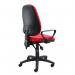 Vantage 100 2 lever PCB operators chair with fixed arms - red V101-00-R