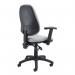 Vantage 100 2 lever PCB operators chair with adjustable arms - grey V102-00-G