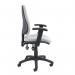 Vantage 100 2 lever PCB operators chair with adjustable arms - grey V102-00-G