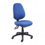 Vantage 200 3 lever asynchro operators chair with no arms - blue V200-00-B