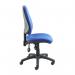 Vantage 200 3 lever asynchro operators chair with no arms - blue V200-00-B