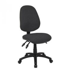 Cheap Stationery Supply of Vantage 200 3 lever asynchro operators chair with no arms - charcoal Office Statationery