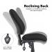 Vantage 200 3 lever asynchro operators chair with no arms - Forest Green V200-00-FG