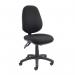 Vantage 200 3 lever asynchro operators chair with no arms - black V200-00-K