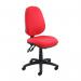 Vantage 200 3 lever asynchro operators chair with no arms - red V200-00-R