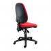 Vantage 200 3 lever asynchro operators chair with no arms - red V200-00-R