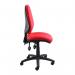 Vantage 200 3 lever asynchro operators chair with no arms - red V200-00-R