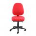 Vantage 200 3 lever asynchro operators chair with no arms - red V200-00-R
