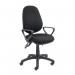 Vantage 200 3 lever asynchro operators chair with fixed arms - black V201-00-K