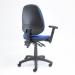 Vantage 200 3 lever asynchro operators chair with adjustable arms - blue V202-00-B