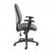 Vantage 200 3 lever asynchro operators chair with adjustable arms - charcoal V202-00-C