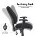Vantage 200 3 lever asynchro operators chair with adjustable arms - Forest Green V202-00-FG