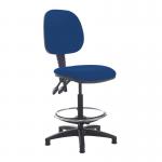 Jota draughtsmans chair with no arms - Curacao Blue