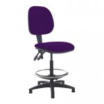 Jota draughtsmans chair with no arms - Tarot Purple