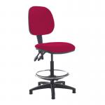 Jota draughtsmans chair with no arms - Diablo Pink
