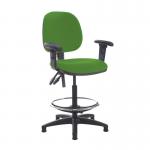 Jota draughtsmans chair with adjustable arms - Lombok Green VD22-000-YS159