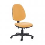 Jota high back PCB operator chair with no arms - Solano Yellow VH10-000-YS072