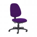 Jota high back PCB operator chair with no arms - Tarot Purple VH10-000-YS084