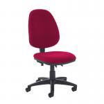 Jota high back PCB operator chair with no arms - Diablo Pink VH10-000-YS101