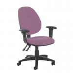 Jota high back PCB operator chair with adjustable arms - Bridgetown Purple VH12-000-YS102