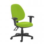 Jota high back PCB operator chair with adjustable arms - Madura Green VH12-000-YS156