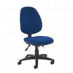 Jota high back asynchro operators chair with no arms - Curacao Blue VH20-000-YS005
