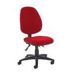Jota high back asynchro operators chair with no arms - Panama Red VH20-000-YS079