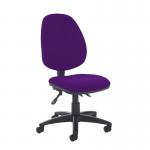 Jota high back asynchro operators chair with no arms - Tarot Purple VH20-000-YS084