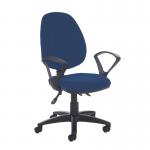 Jota high back asynchro operators chair with fixed arms - Costa Blue VH21-000-YS026