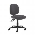 Jota medium back PCB operators chair with no arms - Blizzard Grey