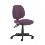 Jota medium back PCB operators chair with no arms - Bridgetown Purple VM10-000-YS102
