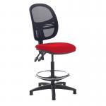 Jota mesh back draughtsmans chair with no arms - Panama Red VMD20-000-YS079