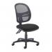 Jota Mesh medium back operators chair with no arms - black VMH10-000-BLK