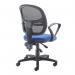 Jota Mesh medium back operators chair with fixed arms - blue VMH11-000-BLU