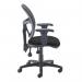 Jota Mesh medium back operators chair with adjustable arms - black VMH12-000-BLK