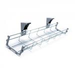 Drop down cable management tray 1400mm long