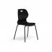 Zara - Multi-Purpose Chair Anthracite, 4 Legged Black Base ZAR100-AR-K