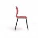 Zara - Multi-Purpose Chair Coral, 4 Legged Black Base ZAR100-CR-K