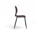Zara - Multi-Purpose Chair Grape, 4 Legged Black Base ZAR100-GP-K