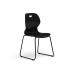 Zara - Multi-Purpose Chair Anthracite, Sled Black Base ZAR101-AR-K