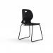 Zara - Multi-Purpose Chair Anthracite, Sled Black Base ZAR101-AR-K
