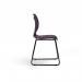 Zara - Multi-Purpose Chair Grape, Sled Black Base ZAR101-GP-K