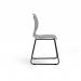 Zara - Multi-Purpose Chair Grey, Sled Black Base ZAR101-GR-K