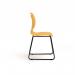 Zara - Multi-Purpose Chair Marigold, Sled Black Base ZAR101-MG-K